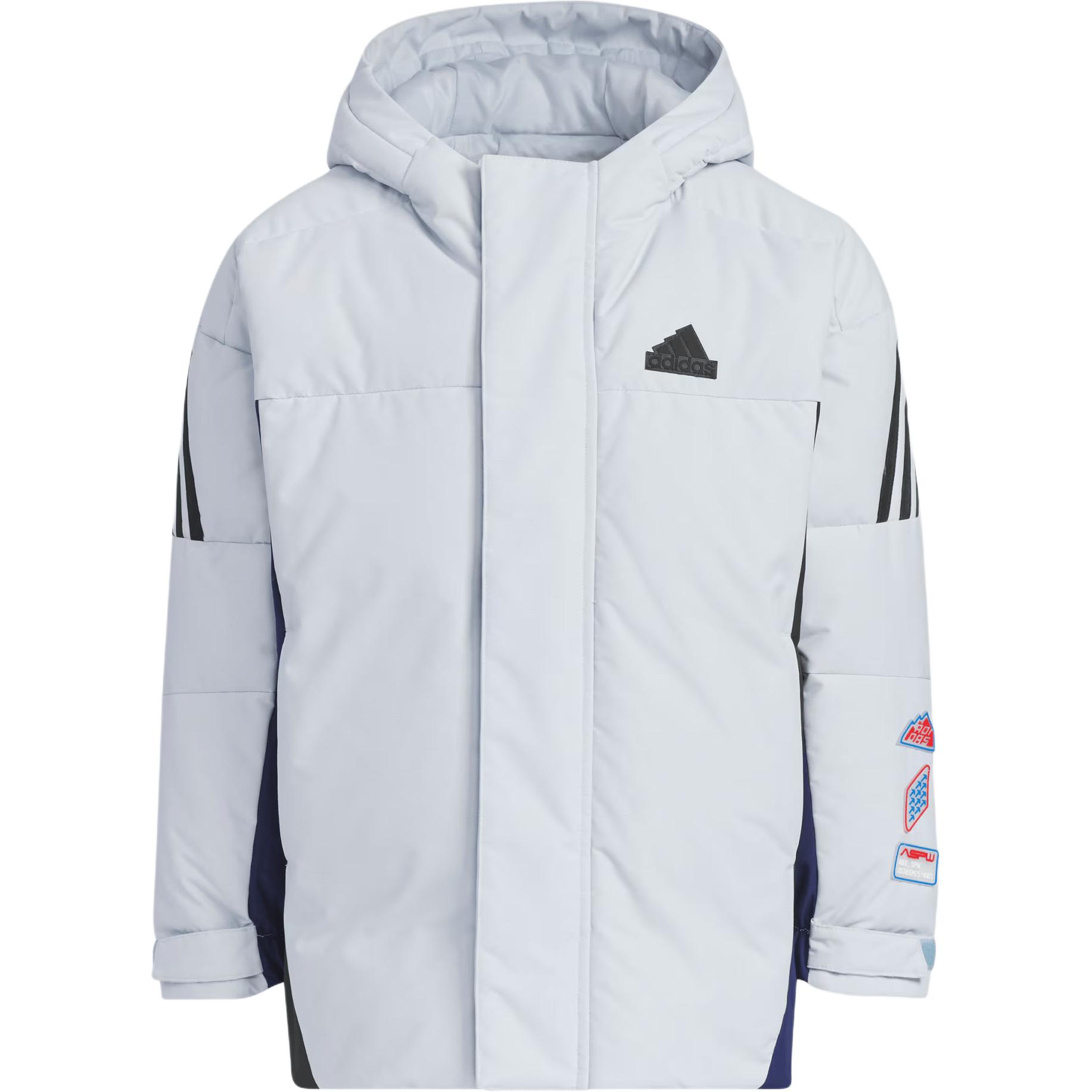 Adidas Down Jackets & Vests Sportswear FW24 Light Blue Children Aged 3 7 Years Old JI6139 116