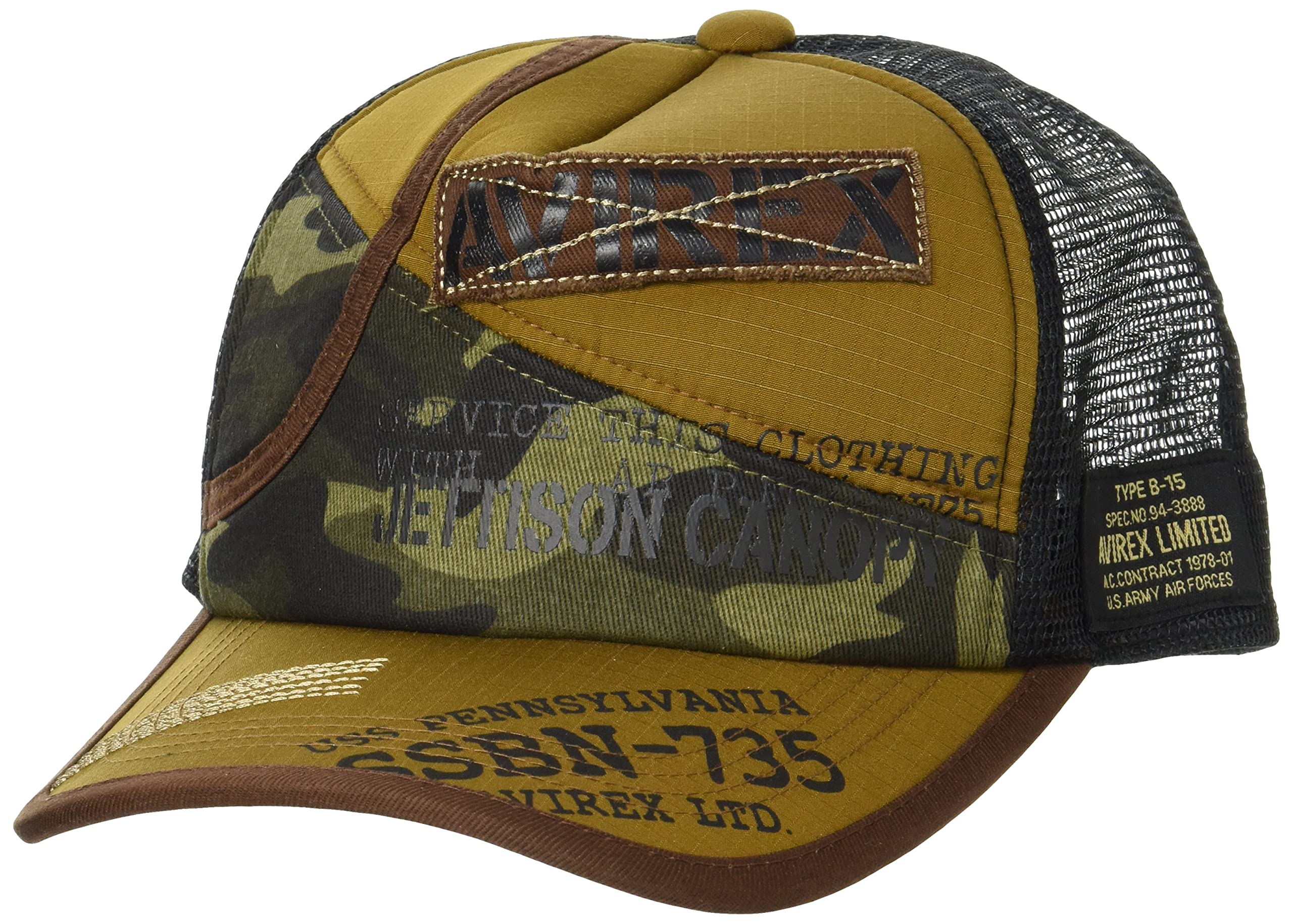 

Кепка REMAKESTYLE Бежева Універсальний розмір [Avirex] Чоловіча бежевий