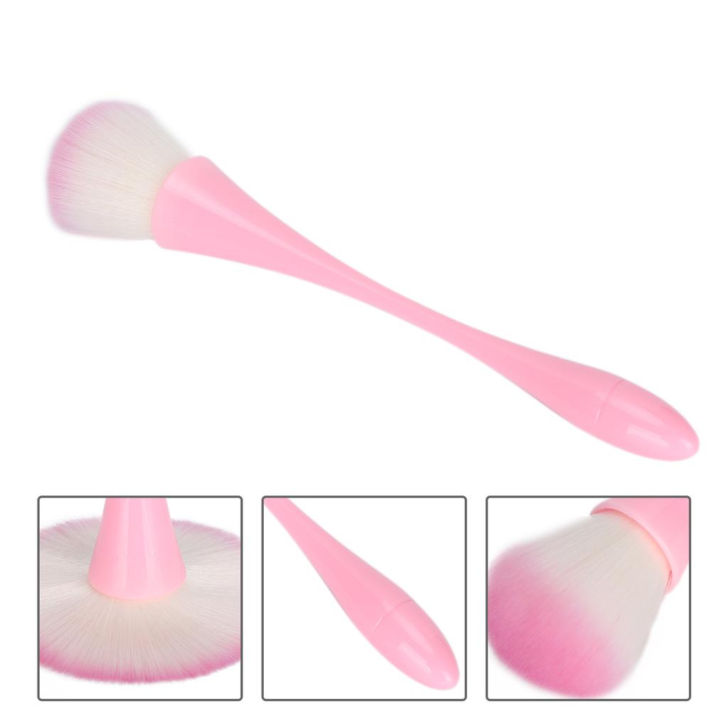 Portable Loose Powder Brush Blusher Highlighting Powder Makeup Brush Cosmetic Tool