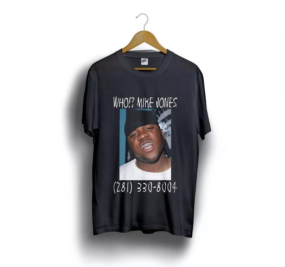 MIKE JONES HIPHOP Black T-Shirt Size S-5XL Unisex T-Shirt S