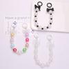 Hanging Cord Beaded Bag Pendant Bead String Bowknot Phone Strap Bow Beaded Bag Pendant  Girls