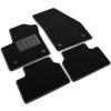 Tapis De Sol Il Tappeto Auto Lot De 4 Tapis De Voiture Opel Meriva B À Partir De 2010 Antidérapants Noirs Moquette Sprint03409