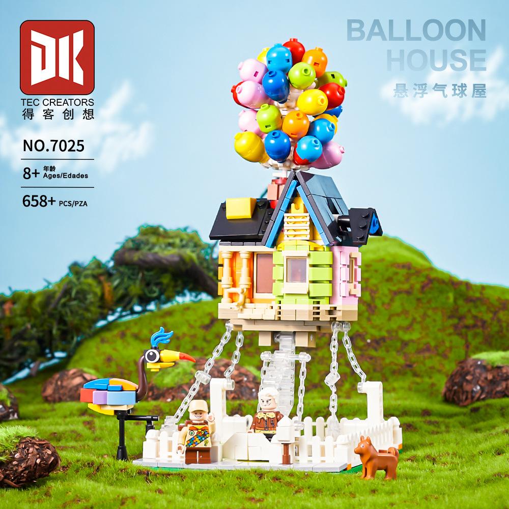 High-Quality Floating High-Quality Balloon High-Quality House High-Quality Building High-Quality Blocks, High-Quality Adventure High-Quality Cottage NO BOX