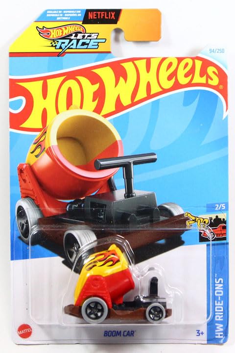 

Hot Wheels 2024 Boom Car #094 Yellow/Red [Item]