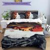 3Pcs Ocean'S Vengeance Pirate'S Tale Bedding Set Soft Fabric Duvet Cover Pillowcases Home Xmas Halloween Gift 1 Duvet Cover 2 Pillowcase S178