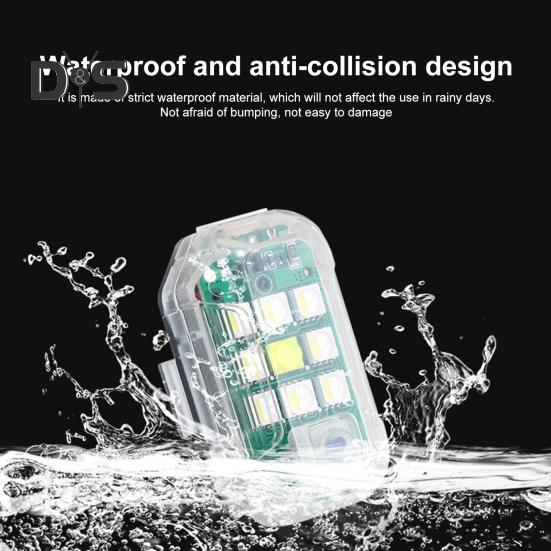 1/2/4/6/8 шт., стробоскопы с защитой от столкновений, беспроводные 7 ...