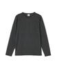 AVIREX DAILY RIB CREWNECK TEE 6153481 men's M charcoal