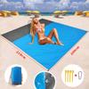 Beach Blanket Waterproof Outdoor Camping Pocket Folding Portable Lightweight Picnic Mat 210x200cm