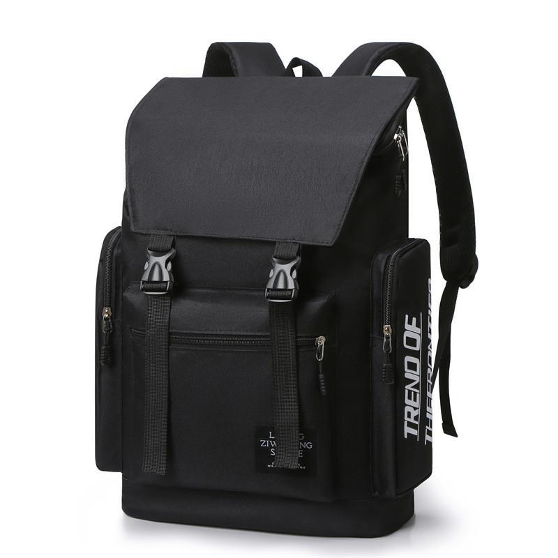 Stylish Large Capacity Oxford Fabric Backpack Unisex High School College Bag