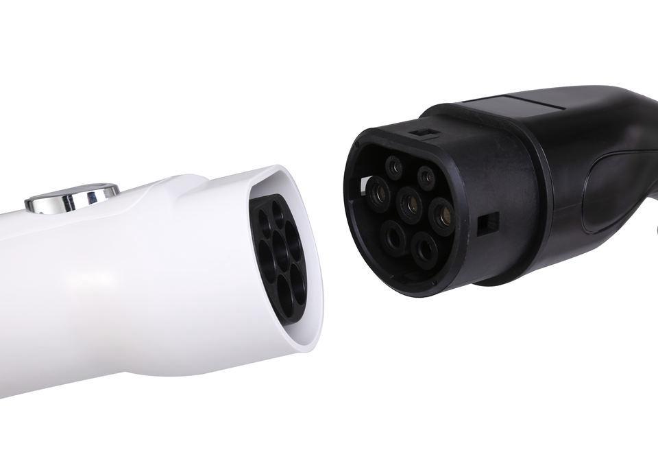 GBT Type1 To China 32A Three-Phase Electric Vehicle Adapter