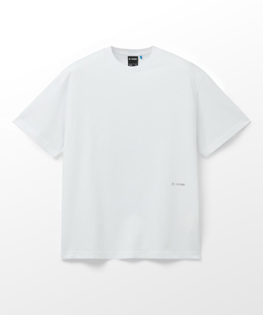 Hellinogseuweeo Magic Hours Logo Short Sleeve T-Shirt_White