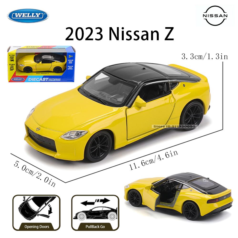 WELLY 5-inch 1999 Nissan GTR R34 Porsche 911 GT3 RS Chevrolet Volkswagen alloy car model toy static die-casting car collection