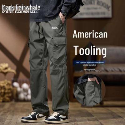 Mark Fairwhale Men's Multi-Pocket Cargo Pants