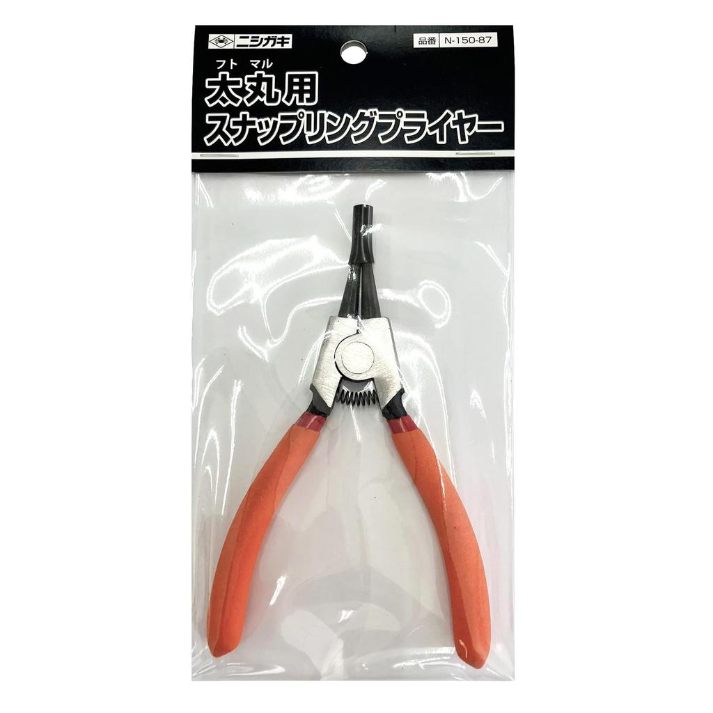 Nishigaki Industrial N-150-87 Snap Ring Pliers for Thick Rounds