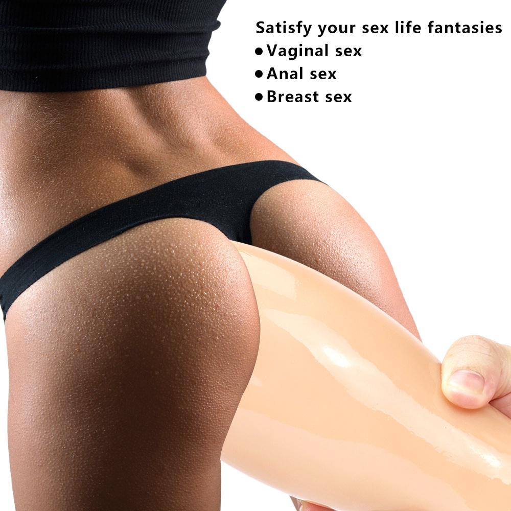 MoDi Velký anální kolík na anální sex pro ženy, pánský masážní přístroj na prostatu BDSM Sexy Toy Velké anální kolíky z PVC pro dospělé