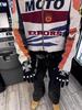 Heavyweight Men's Biker Racing Knit Cardigan Jacket