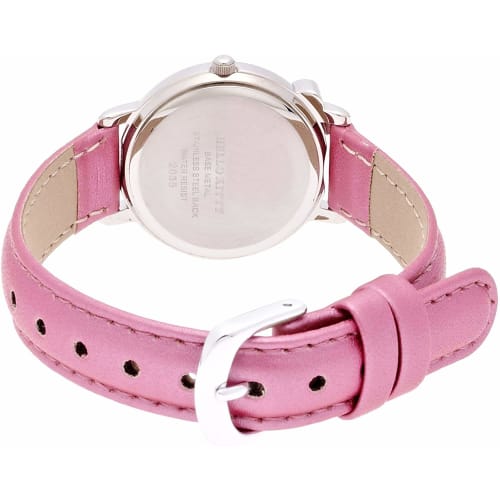 Citizen Q&Q Watch Analog Hello Kitty Waterproof Leather Strap VW23-130 Women's Pink