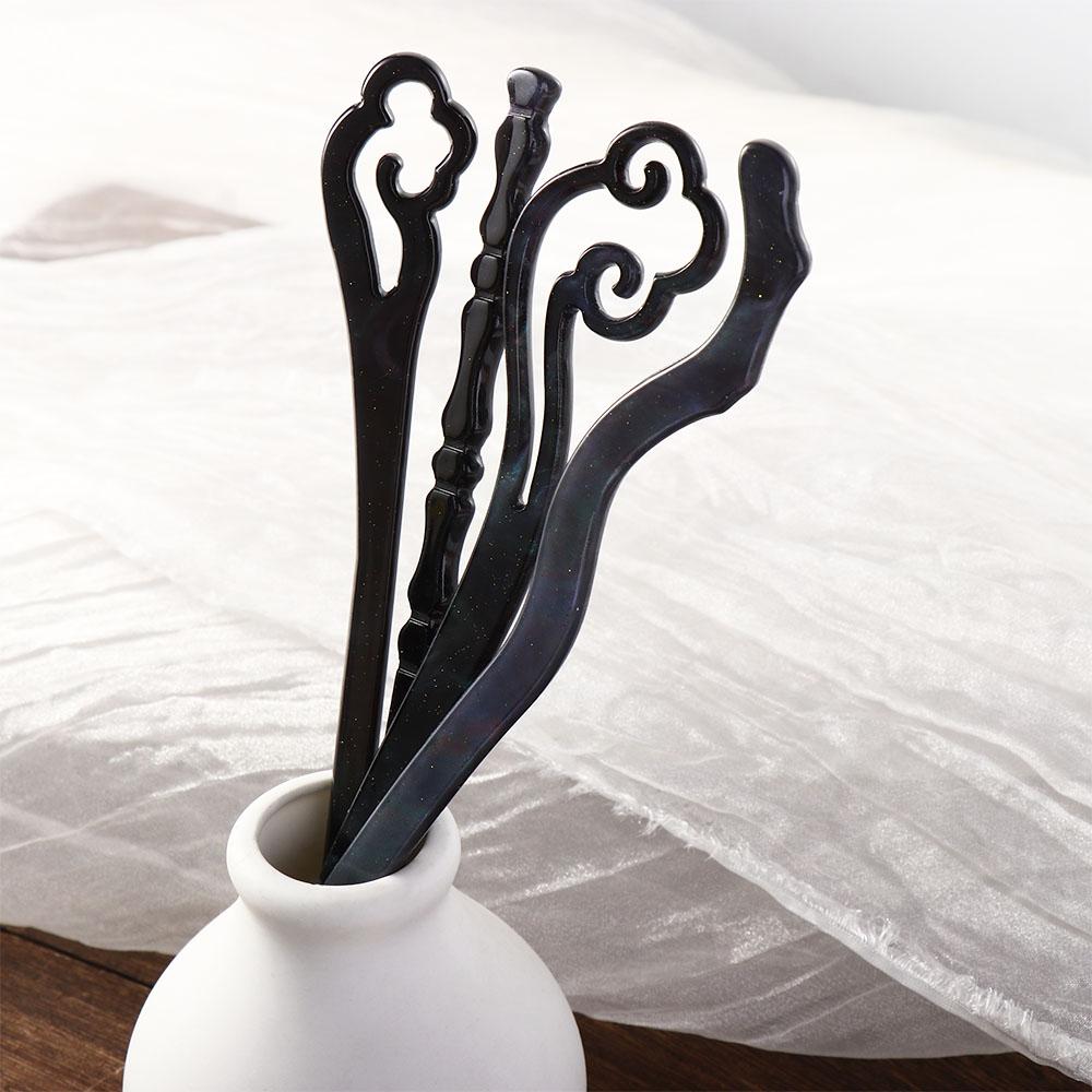 Starry Sky Ancient Headwear Chinese Style Headwear Hanfu Hair Sticks Ancient Style Hairpin