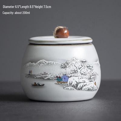 Shangqi Ruyao Ceramic Tea Caddy
