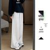 145 Narrow Women's High Waist Wide Leg Banana Sweatpants - New 2025 Petite Casual Straight Leg Pants.