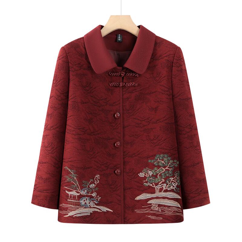 Fengxiao Elderly Women's Stylish Autumn Coat