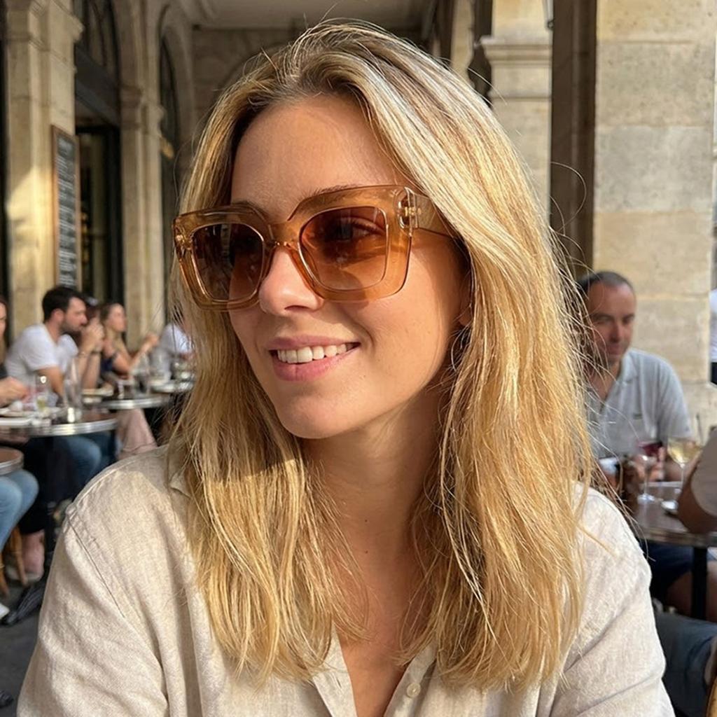 Square Frame Sunglasses, Women's High-end Sunglasses, UV Protection and Sun Protection