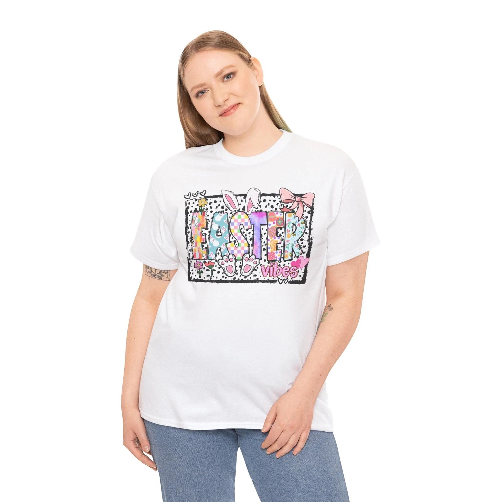 

Vibrant Spring T-Shirt | Colorful Blooms & Warm Weather Tee | Easter Letter Dal XL