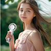 New Models Handheld Mini Fan USB Rechargeable Portable Humidifier Mist Cooler Cooling Spray Humidifier Fans For Home Office Dorm