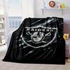 Football Club Emblem Blanket Flannel Blanket for Bed, Sofa, Camping, Hiking, Picnic Essentials, Gift for Family Fan Gifts