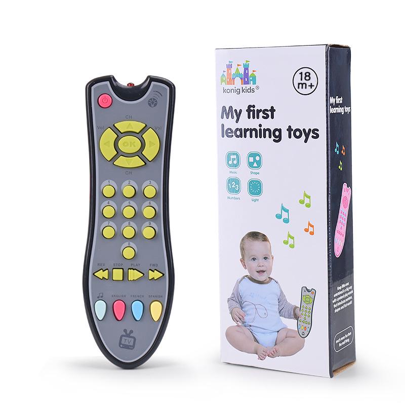 Children’s Music & Learning Remote: Educational TV Simulation Toy for Toddlers