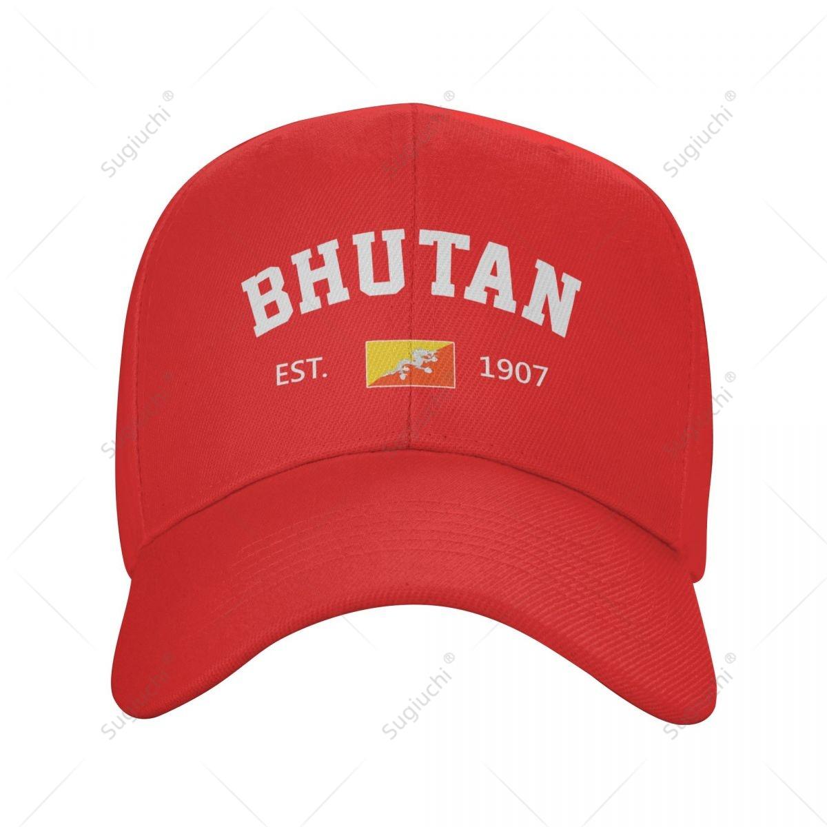 Baseball Cap Bhutan EST Independence Day Wild Sun Shade Peaked Adjustable Outdoor Caps One Size