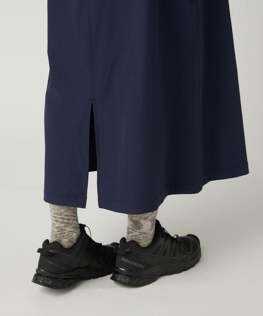 Snow Peak Stretch Skirt Navy 3 Water-Repellent SK-25AW002 Women's