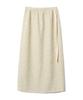 Forev Melange Knit Long Skirt - Sage Green