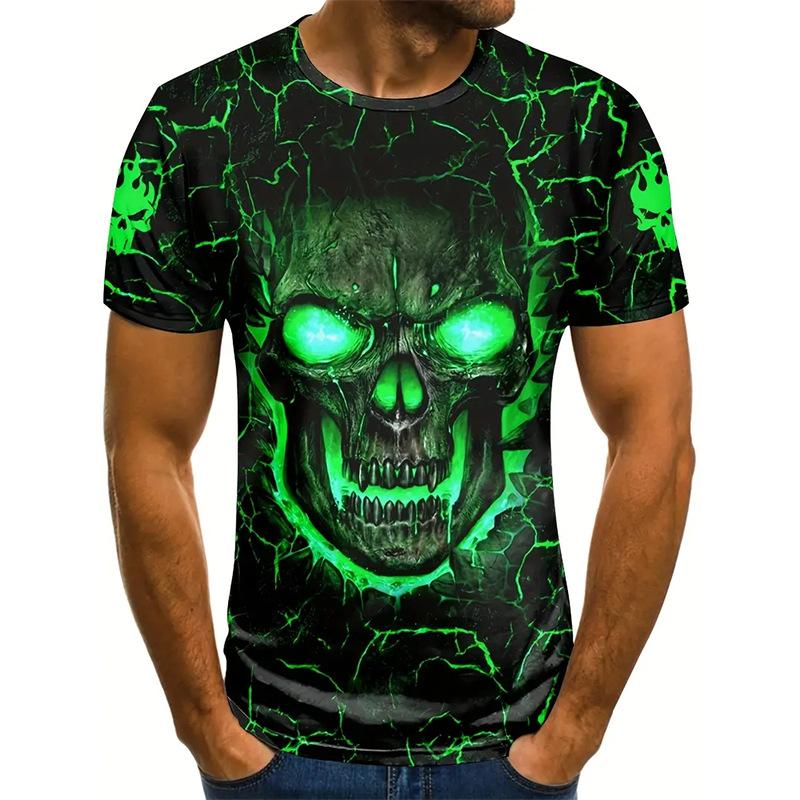 Summer Trendy Men's Casual Short Fashion Sleeved T-shirt