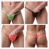 Žhavé pánské sexy spodní prádlo Poloprůhledné G-string T-Back