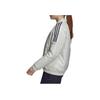Adidas Sports Windproof Warm Stand-Up Collar Cotton Jacket Women Jackets White GH4582