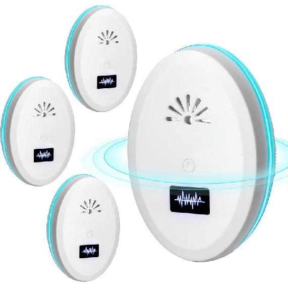 Ультразвуковой отпугиватель грызунов, Отпугиватель грызунов, Мышей, Крыс, Отпугиватель пауков для помещений, Ультразвуковой отпугиватель насекомых, Вставляемый в розетку, Мыши в помещении 4