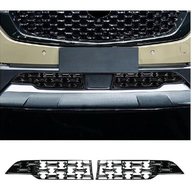 CDEFG For 2024 2025 Tesla Model 3 Front Grill Mesh Erts Trims Front Grille Guard For 2024 2025 Tesla Model 3 Car Exterior Accessories Front License