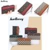 Pu Leather Vintage Wallet For Women With Multiple Card Slots And Zipper Closure For Daily Use