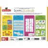 Educational Kit - EDUCA - Preparing for Kindergarten with Little Brown Bear - 4 Games for Learning While Having Fun