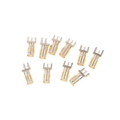 10 Buc. Adaptor Jack Sma Mamă Sma Mamă Soclu de Bază Jack Cu Lipire Montare pe Margine Placă PCB Adaptor
