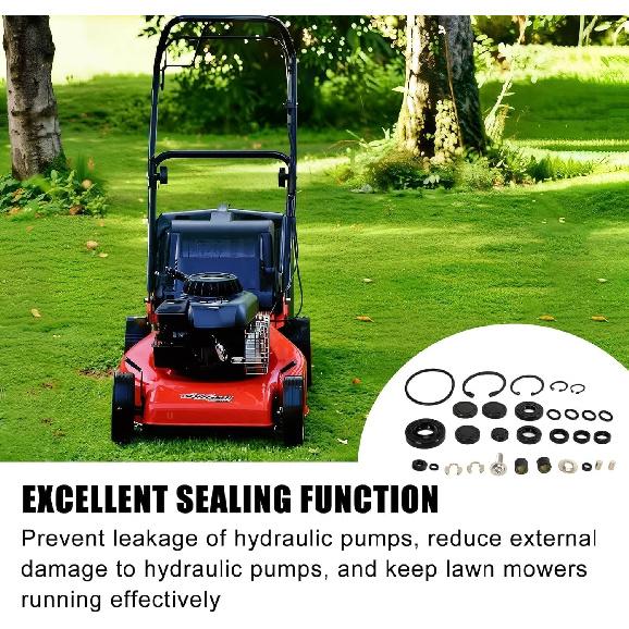 72994 Sada těsnění převodovky pro Hydro-Gear ZT-2800 ZT-3100 ZT-3200 ZT-3400, Náhrada za 71410 73107, Repase převodovky Hydro Gear