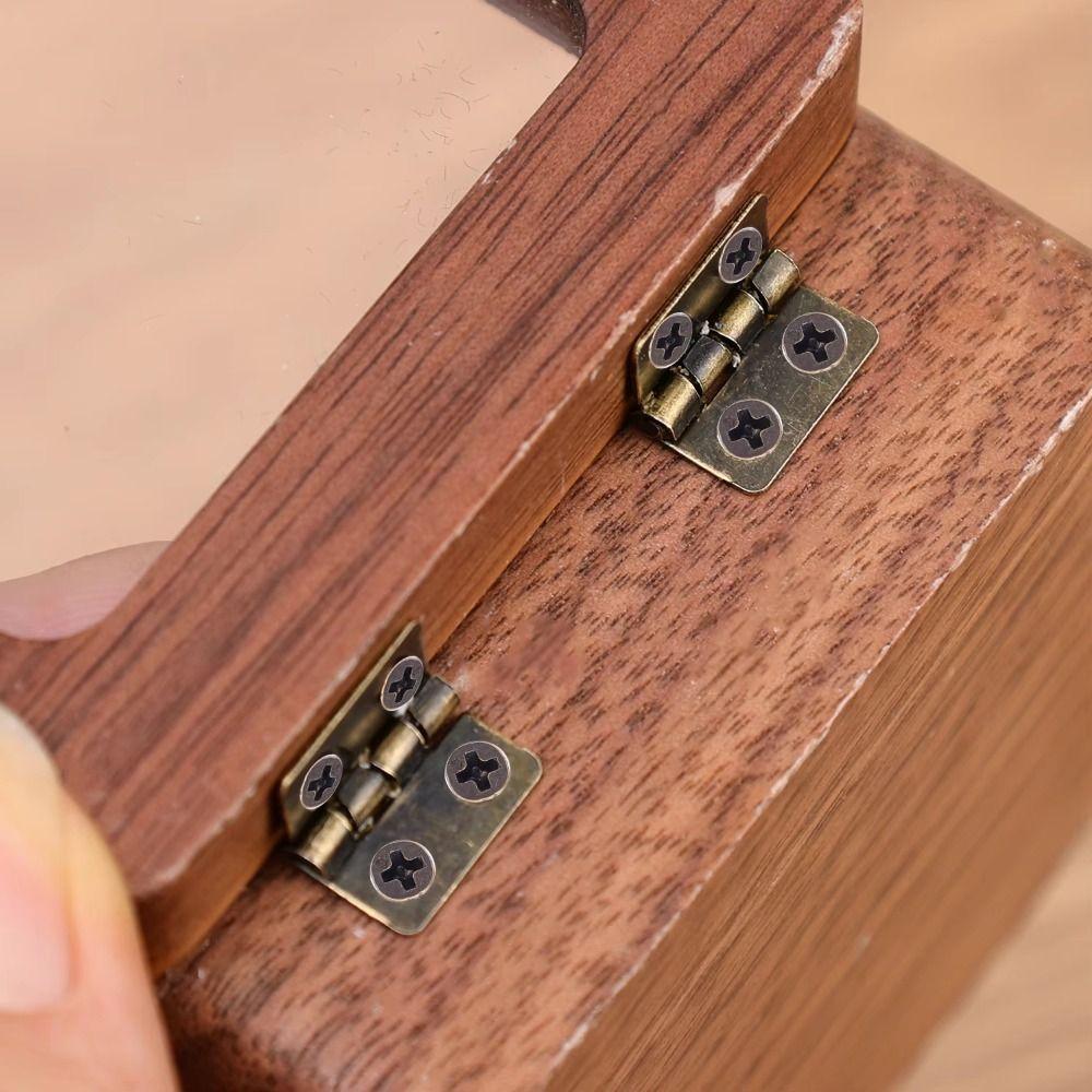 Folding Glass Door Hinge Durable Display Cabinet Hinge Cabinet Glass Hinge  Furniture Hardware
