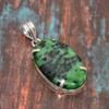 Lovely Ruby Zosite Gemstone Handmade Solid 925 Sterling Silver Jewelry Pendant