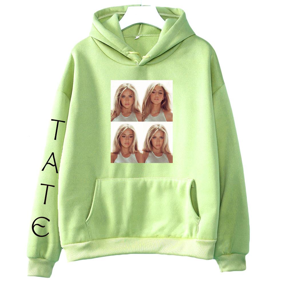Tate McRae Mind Pullover Hoodie Mode Lässige Hoodies Damen Herren Langarm Kapuzenpullover Streetwear Pullover Trendige Oberteile