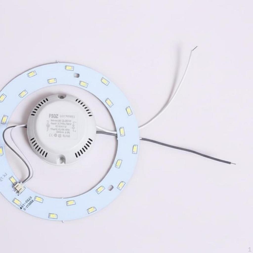 lightemitting diode Ceiling Light Retrofit, Round Panel, Energy Saving, Dimmable, 5730 SMD White 5W