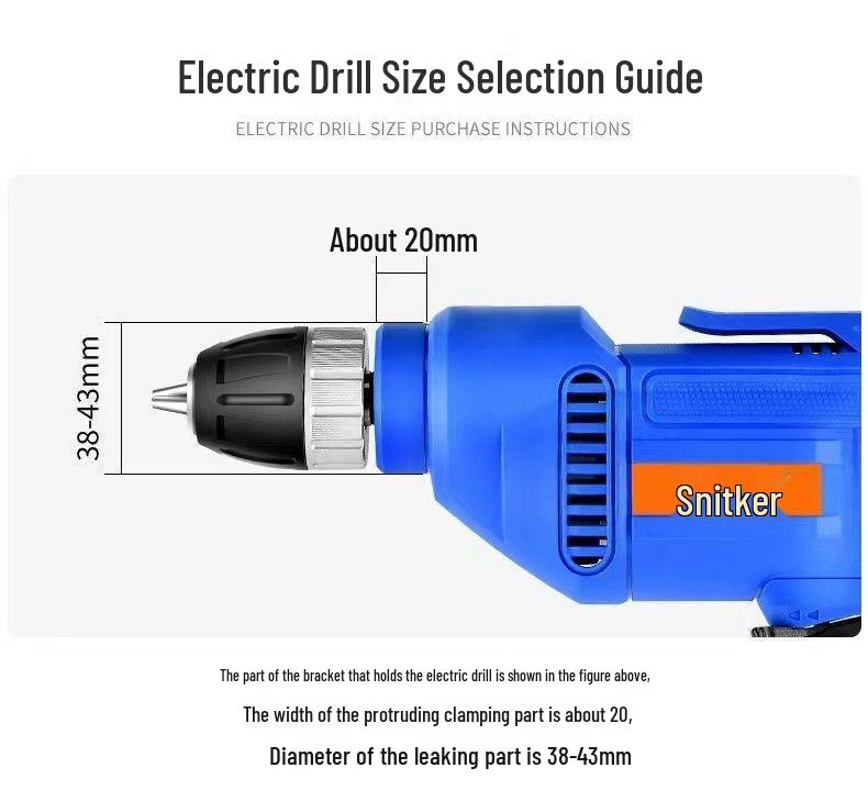 Multifunctional Hand Drill Stand: Converts Electric Drill To Bench Drill with Mini Pliers