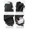 Multi-Compartment Business Backpack Waterproof Casual Shoulder Bag Travel Laptop Rucksack  Office