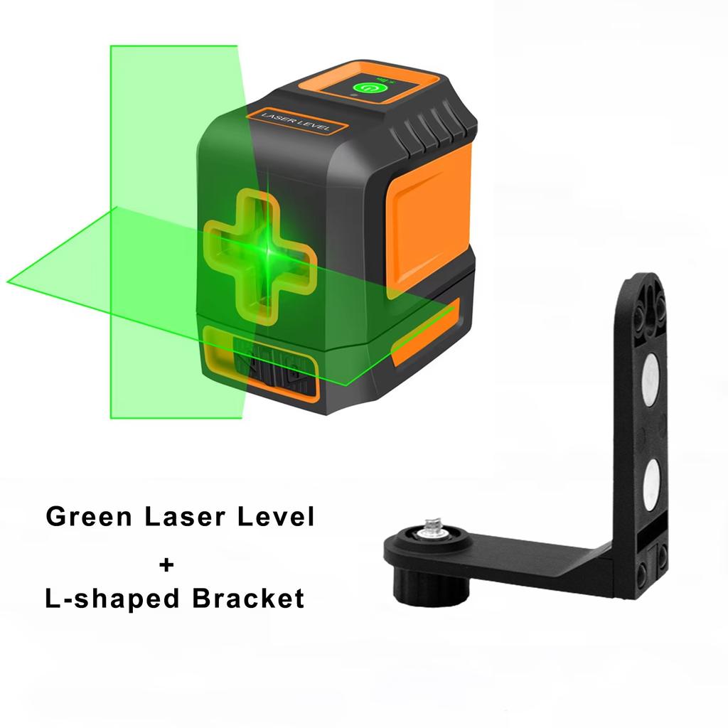Mini 2 Lines Laser Level Self-Leveling Horizontal And Vertical Cross Super Powerful Green/Red Laser Beam Line