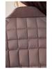 Women's Winter Fashion White Duck Down Coat - 2025 New Stylish Loose Fit for Young Moms & Elders